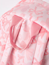 Load image into Gallery viewer, Ruffle Pink Bow Backpack