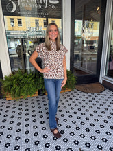 Load image into Gallery viewer, Mock Neck Leopard Sweater
