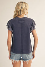 Load image into Gallery viewer, Freedom Ring Top - Navy
