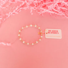 Load image into Gallery viewer, Beaded Blondes: Lolo Gold Bracelet - Standard 6.75"