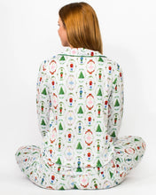 Load image into Gallery viewer, Ladies Nutcracker Waltz Pajama Set - White