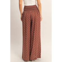 Load image into Gallery viewer, Fancy Dot Wide-Leg Pants - Oatmeal