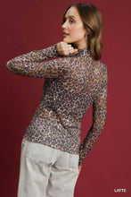 Load image into Gallery viewer, Lady Luck Mesh Top - Cheetah