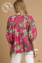 Load image into Gallery viewer, Paisley Tiered Top - Pink