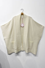 Load image into Gallery viewer, Cozy Up Shawl Cardigan - Cream