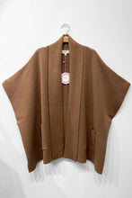 Load image into Gallery viewer, Cozy Up Shawl Cardigan - Mocha