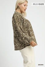 Load image into Gallery viewer, Elise Boho Top - Brown