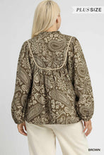 Load image into Gallery viewer, Elise Boho Top - Brown