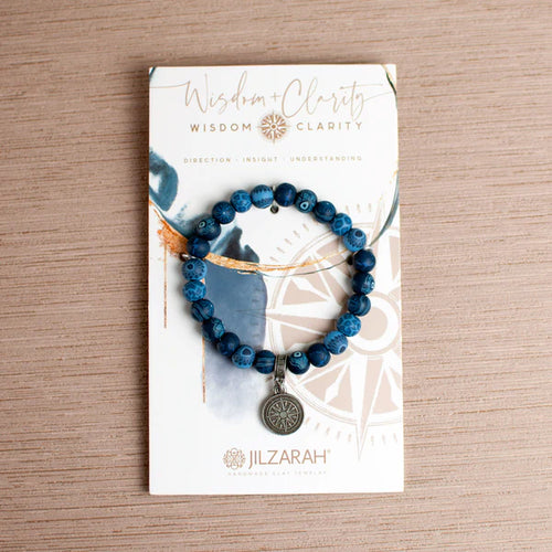 Jilzarah Intention Bracelet - Wisdom & Clarity