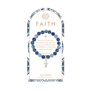 Jilzarah Faith Gift Bracelet - Blue