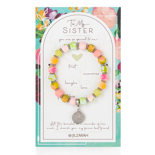 Jilzarah People We Love Gift Bracelet - Sister