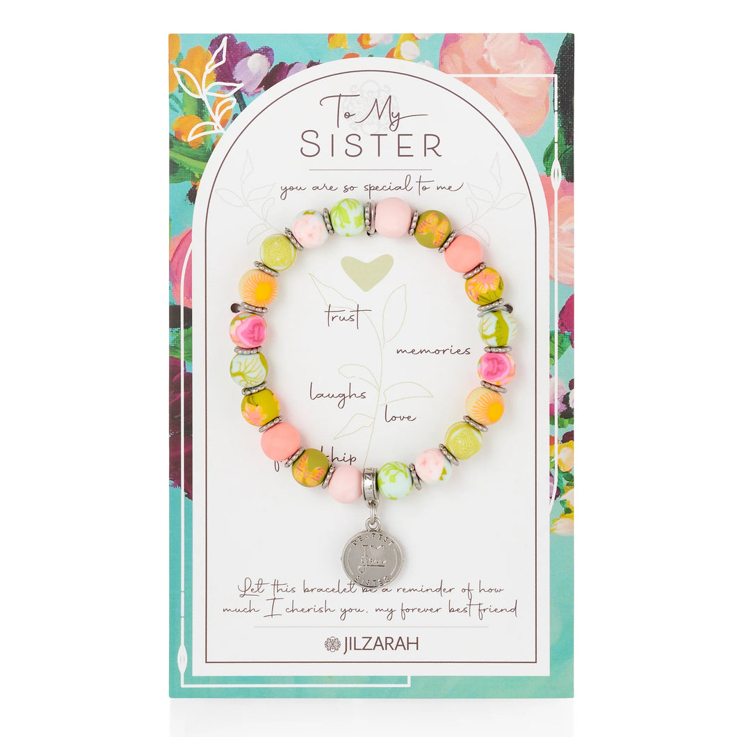 Jilzarah People We Love Gift Bracelet - Sister