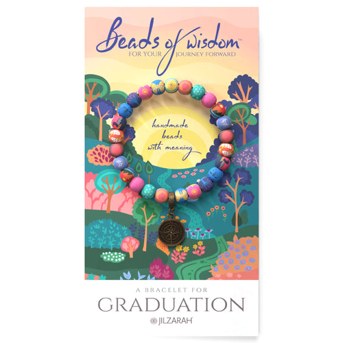 Jilzarah Beads of Wisdom Bracelet - Graduation