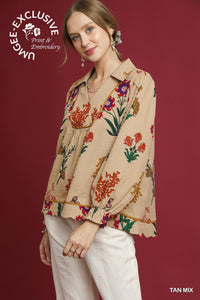 Flawless Floral Blouse *Regular & Curvy*
