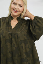 Load image into Gallery viewer, Harmony Babydoll Dress - Olive