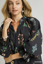 Load image into Gallery viewer, Botanical Beauty Top - Black