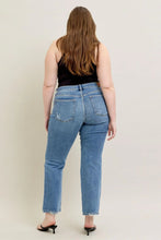 Load image into Gallery viewer, Judy Blue Mid Rise Vintage Wash Boot Cut Destroy Hem Jean *Regular &amp; Curvy*