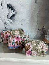 Load image into Gallery viewer, Quilted Cosmetic Bag *3 Sizes*