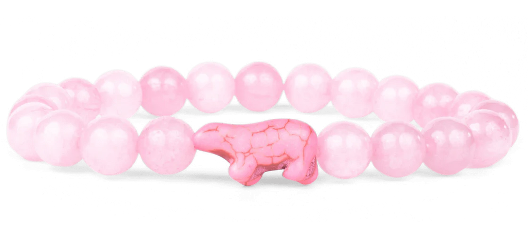 Fahlo Venture Polar Bear Tracking Bracelet - Northern Light Pink