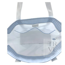 Load image into Gallery viewer, TRVL Design - Jumbo Tote XL - Pimlico Stripe Chambray
