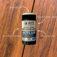 Load image into Gallery viewer, Grit Soap Supply - Whole Body Deodorant - Outlaw