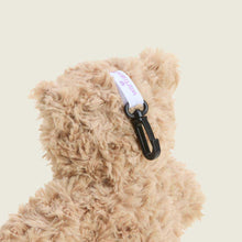 Load image into Gallery viewer, Warmies Bag Charm - Brown Curly Bear