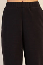 Load image into Gallery viewer, Allie Wide Leg Pull On Pants - Black
