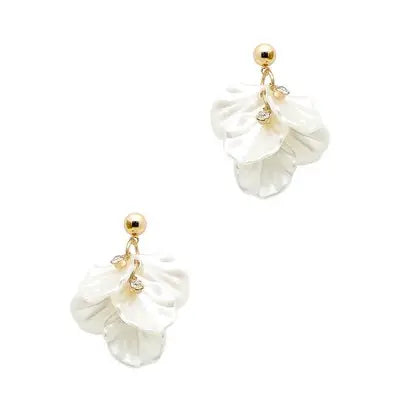 Meghan Browne Pookie Earring - White