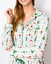 Load image into Gallery viewer, Ladies Nutcracker Waltz Pajama Set - White