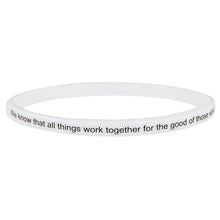 Load image into Gallery viewer, Silicone Bracelet Pack - Scripture Verses