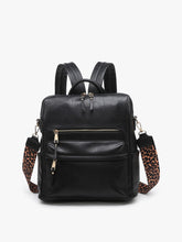 Load image into Gallery viewer, Paula Convertible Backpack - Black