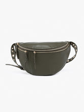 Load image into Gallery viewer, Nova Studded Sling Bag - Dark Olive