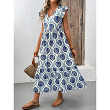 Load image into Gallery viewer, Summer Floral Maxi Dress