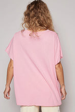 Load image into Gallery viewer, Andie V-Neck Pocket Tee - Cloud Pink