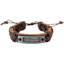 Load image into Gallery viewer, Leather Cross Bracelets