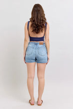Load image into Gallery viewer, Judy Blue Mid Rise Denim Trouser Shorts