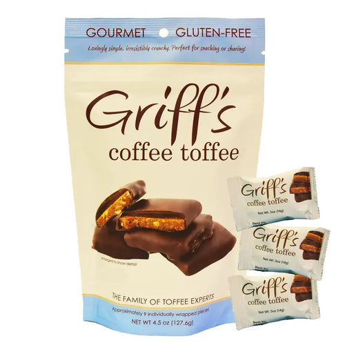 Griff's Coffee Toffee 4.5ox Bag - Gluten Free