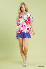 Load image into Gallery viewer, Macy Floral Top - Pink Mix