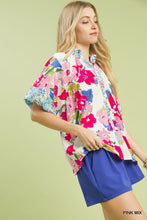 Load image into Gallery viewer, Macy Floral Top - Pink Mix