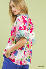 Load image into Gallery viewer, Macy Floral Top - Pink Mix