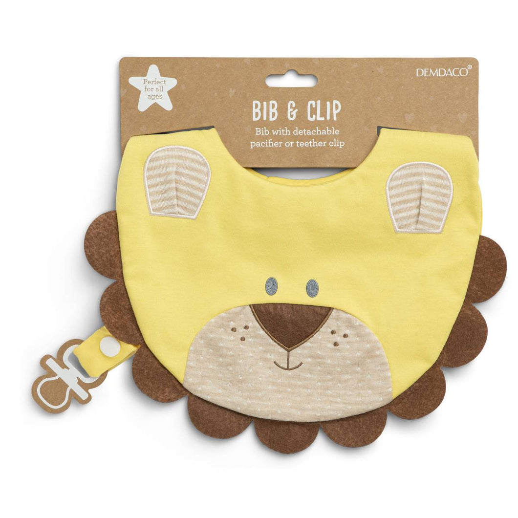 Demdaco Bib - Lion