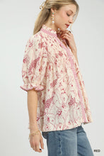 Load image into Gallery viewer, The Kensington Top - Red