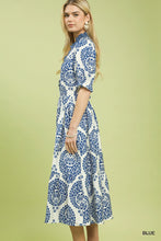 Load image into Gallery viewer, The Gwen Midi Dress - Blue