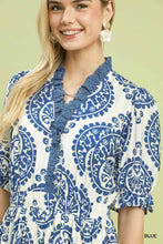 Load image into Gallery viewer, The Gwen Midi Dress - Blue