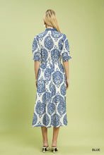Load image into Gallery viewer, The Gwen Midi Dress - Blue