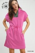 Load image into Gallery viewer, Georgia Embroidered Dress - Peony Pink