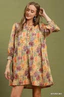 Harvest Button Up Dress