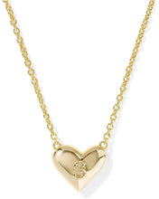 Load image into Gallery viewer, Kendra Scott Heart Letter T Necklace - Gold
