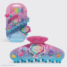 Load image into Gallery viewer, Lisa Frank x Kitsch Glitter Claw Clip in Dancing Dolphins™