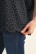 Load image into Gallery viewer, The Dotted Delight Top - Black